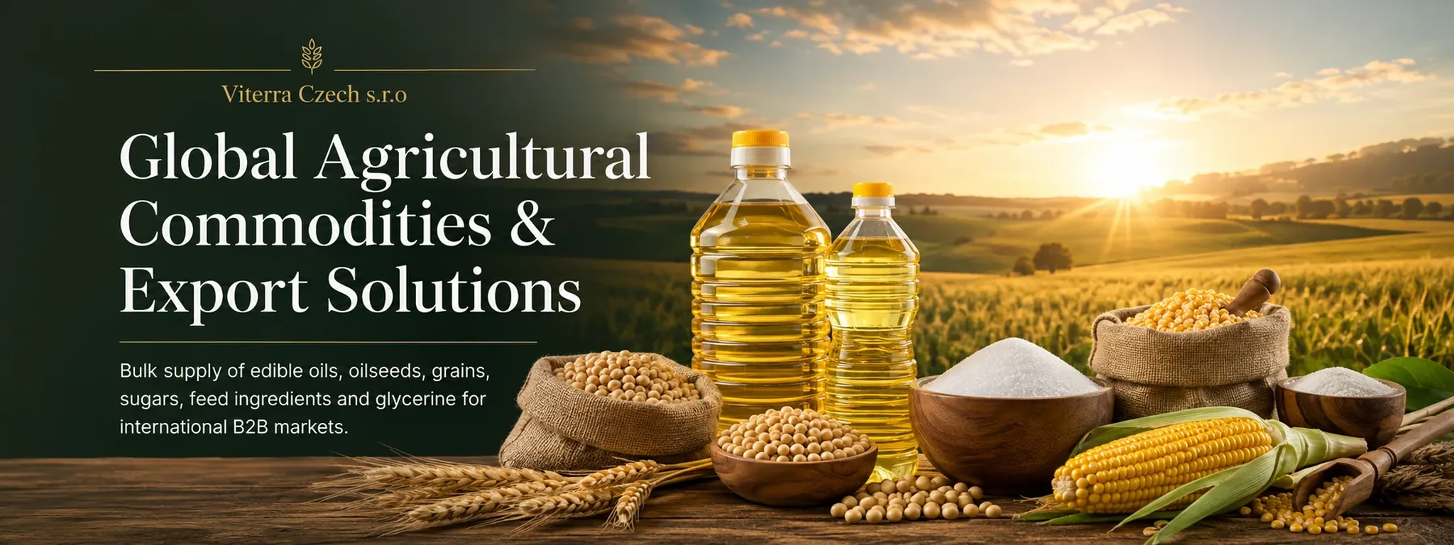 Global agricultural commodities and export solutions