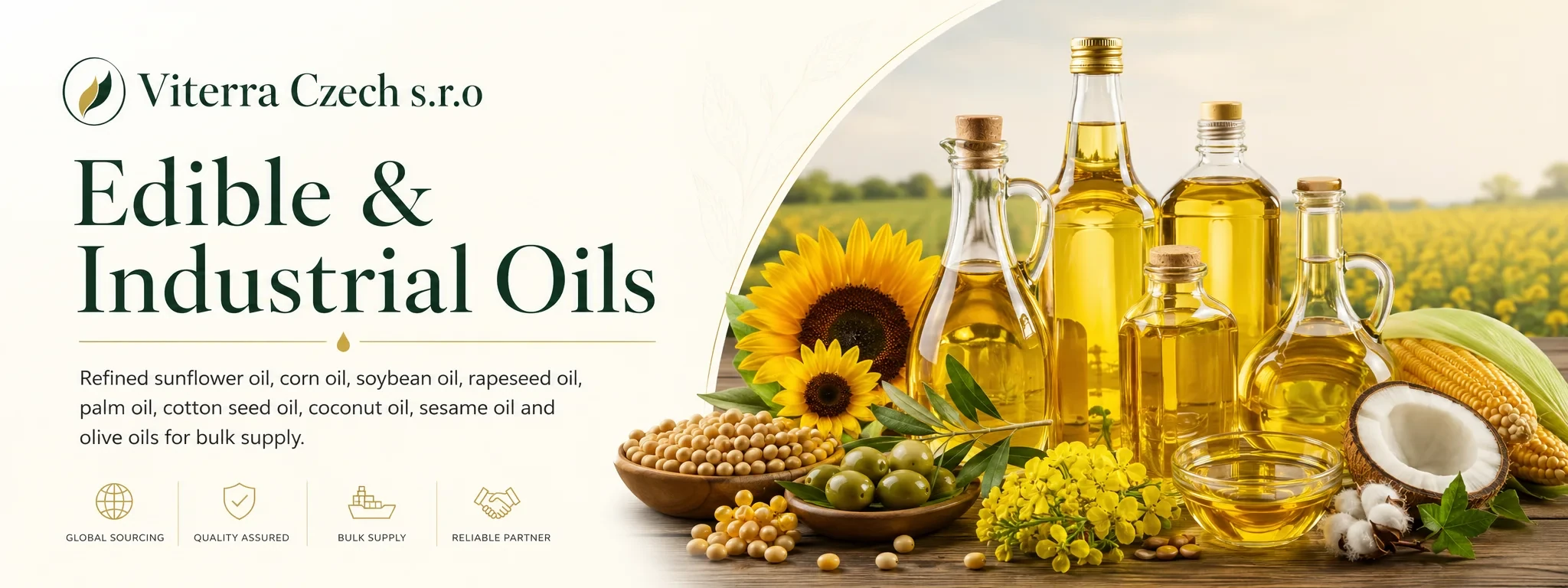 Edible and industrial oils