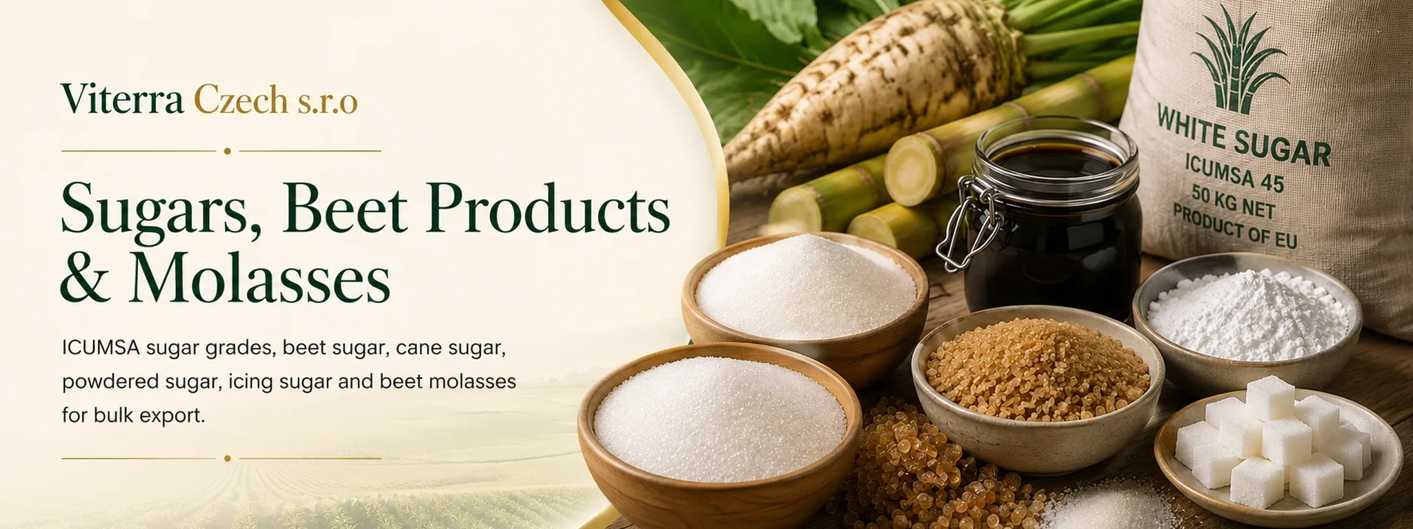 Sugars, Beet Products & Molasses